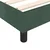 Vidaxl Box spring postelja z vzmetnico temno zelena 120x200 cm žamet