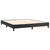 Krevet box spring s madracem LED crni 160x200cm od umjetne kože