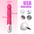 SuperLove Realistic Heating Soft Vibrator Pink