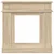 Okvir za kamin Hrast sonoma 102 x 26 x 100 cm Konstruirano drvo