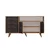 Wallity Komoda Pagina 140x86x40cm Hrast-Tamnosiva