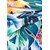 SUNSEEKER Bikini hlačke modra/pastelno modra/zelena/rdeča