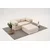 Atelier del Sofa Ugaona garnitura Comfort Mini, 190x95x75 cm, Krem