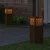 Solarna LED svjetlost za stazu 2 pcs Bronzana