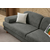 ATELIER DEL SOFA Trosed Aries Anthracite