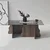 HANAH HOME Sto za dnevnu sobu Canyon Walnut Fume