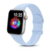 Apple Watch Silicone Strap blue gray M/L 42/44/45mm