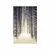 Plakat gozd prekrit s snegom - 40x60 silver