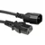 Secomp Roline Monitor Power Cable, IEC320 C14 - C13, black, 1.0m