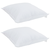 Duvet za sve sezone s jastukom 3 pcs Bijelo Mikrovlakna