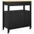 Kuhinjski kolica MONZA Crna 84 x 40 x 88,5 cm