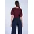 Trend Alacati Stili Ženska bluza Alc-X15130, Bordo