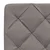 vidaXL Posteljni okvir z LED brez vzmetnice taupe 100x200 cm blago