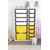 HANAH HOME Višenamenska polica Rine 2D4K8U White Yellow