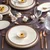 Copper Line oval platter 30 x 20 cm - Porland