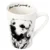 Velika porcelanasta skodelica Labrador 400 ml Premium Gift