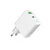 GEMBIRD TA-UC-PDQC20L-W-01 punjac 20W, 2-port USB-A+USB-C LED, Bela