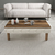 Hanah Home Set TV komoda i klub sto Bohem 855, Krem