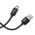 Hoco Kabel USB A na USB C Hoco 3A, 1,2 m, z LCD-zaslonom, model U146, črn