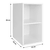 Otvorena Polica Box plava
