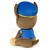 Paw Patrol Tačke na patrulji Chase plišasta igrača 15 cm