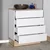 Hanah Home Komoda Sfn-840-Mb-1, Bela