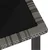 Vrtni blagovaonski stol sivi 70 x 70 x 73 cm od poliratana