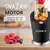 Cook-It Blender Smoothie Maker To Go, 2 čaše, 350W, Crni