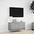 Zidni TV ormarić s LED svjetlima boja betona 80x31x38 cm