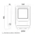 LED REFLEKTOR FL200W-08 4000K IP65