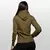 GymBeam Ženski duks Athlete Military Green