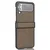 Maska za telefon Canvas za Samsung Z Flip 4 braon