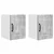 Ormar za Zid LUCCA 2 pcs Betonska siva 30 x 31 x 40 cm