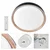 LED prigušiva plafonska svetiljka ILVI LED/45W/230V 2700-6500K prečnik 50 cm crna/bež + daljinski upravljač