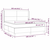 Krevet box spring s madracem LED bijeli 160x200 cm umjetna koža