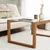 Hanah Home Klub sto Via 85x40x55cm Smeđe