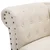 Rimska Sofa Umjetna Koža Krem Bijela