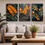 Wallity slika 3p4570softc-004, 45 x 70 cm, 3 dijela