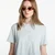 Majice BANDIT Womens Micromesh™ Cropped Run Tee Mist S