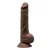 SILEXD Dildo Model 1 (9.5) Brown