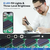 K&F Wireless WiFi microscope, handheld USB HD inspection camera, 50x-1000x magnification, with folda