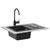 Umivaonik Crna 670 x 460 mm Granit