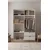 HANAH HOME Garderober Arden 4 White
