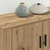 Zidni TV ormar set 3 pcs Umjetnički hrast 80 x 34,5 x 40 cm