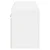 Vidaxl Stenska TV omarica bela 100x30x41 cm