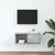 TV ormarić boja betona 760x31x25,5 cm od konstruiranog drva