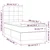 Krevet box spring s madracem LED crni 80 x 200 cm baršunasti