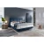 Carryhome POSTELJA BOXSPRING 140 cm x 200 cm , tekstil temno modra