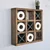 Hanah Home Zidna polica Raf297, Braon