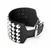 Zapestnica BLACK SNAKE ROUND RIVETS 5 ROWS - LSF1 92